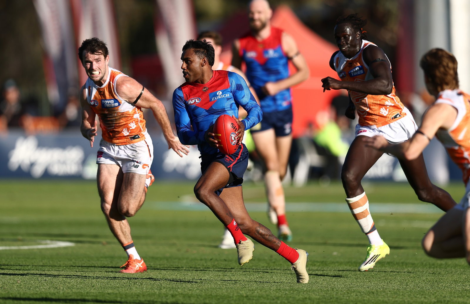 Kozzie Pickett looms as the major X-factor heading into the final quarter in Alice Springs.