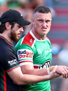 Live: Souths star breaks arm as Knights run rampant in Newcastle