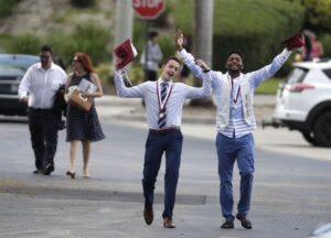 Feel-Good Friday: Grad Wished His Deployed Sister Could See Him Walk, When Surprise Guest Came on Stage