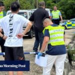 Hong Kong man, 54, dies after e-bike plunges from goods platform