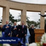 In D-Day speech, Hegseth urges Europe to counter ‘invasion’ of migrants