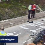 Motorcyclist dies after collision with double-decker bus in Hong Kong