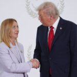 Trump escalates spat with Italy’s Meloni over G7 photo claim