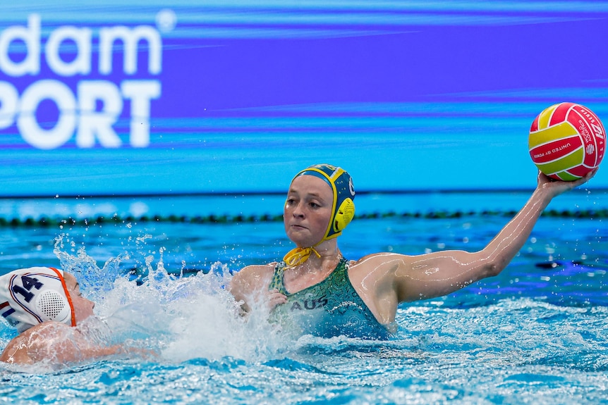 Abby Andrews looks to pass
