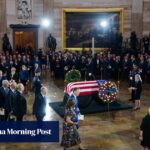 Lindsey Graham eulogised as an ‘American original’ at memorial service