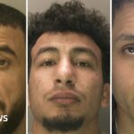 Three men who raped woman on Brighton beach jailed