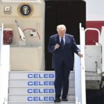 Trump unexpectedly switches back to old Air Force One, sidelining Qatari jet