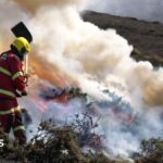 Wildfires burn in parts of UK as fire chiefs warn of extreme pressure
