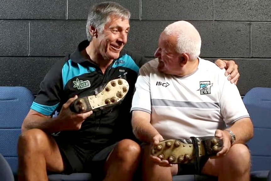 Russell Ebert and Alfie Trebilcock
