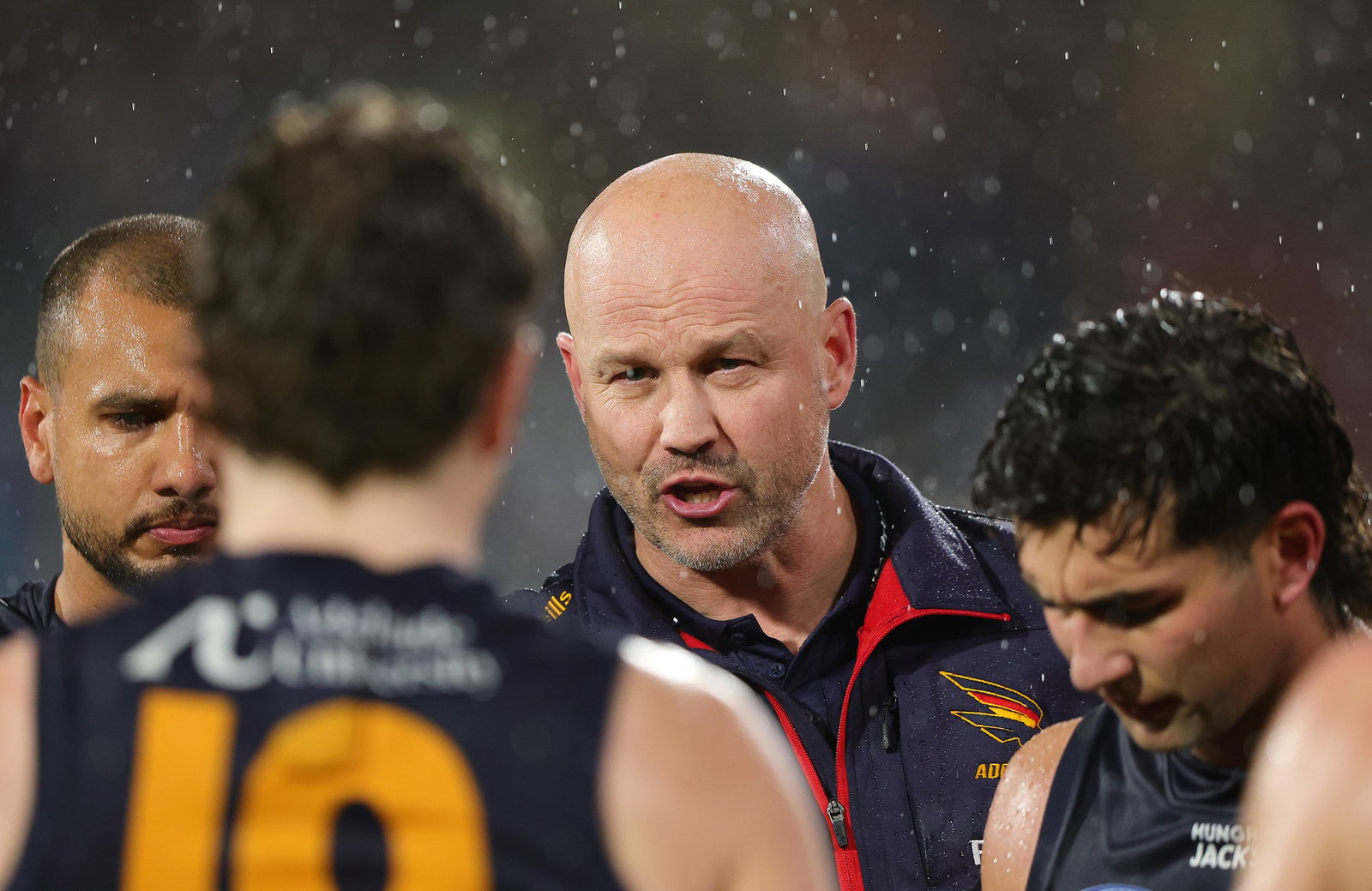 Matthew Nicks, Senior Coach of the Crows during the round 22 AFL match between Adelaide Crows and Richmond Tigers at Adelaide Oval, on August 08, 2026, in Adelaide, Australia.