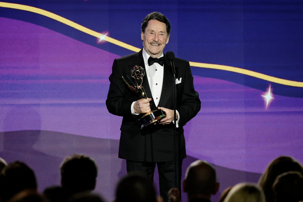 Peter Cullen accepts a Lifetime Achievement Award onstage during the 2nd Annual Children and Family Emmy Awards in Los Angeles in December 2023. Photo: TNS Peter Cullen accepts a Lifetime Achievement Award onstage during the 2nd Annual Children and Family Emmy Awards in Los Angeles in December 2023. Photo: TNS