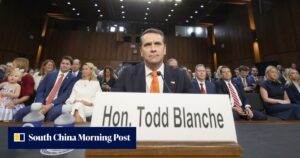 US Attorney General Blanche defends colleague after Trump’s reflecting pool slam