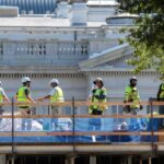 US Supreme Court lets Trump continue work on White House ballroom for now