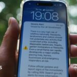 Wildfire phone alert was ‘entirely appropriate’, government says