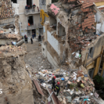 British national among six dead in building explosion close to Acropolis in Athens