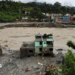 Briton among 119 rescued in Nepal after deadly floods, army says