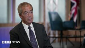 Farage says £72m donations are compliant ‘with the law today’