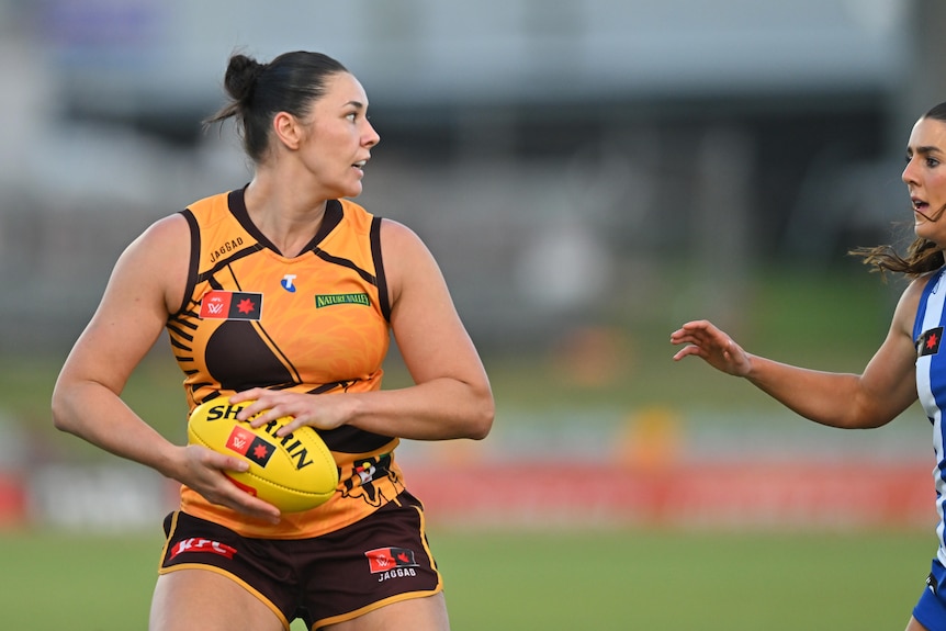 Jacqueline Dupuy of the Hawks
