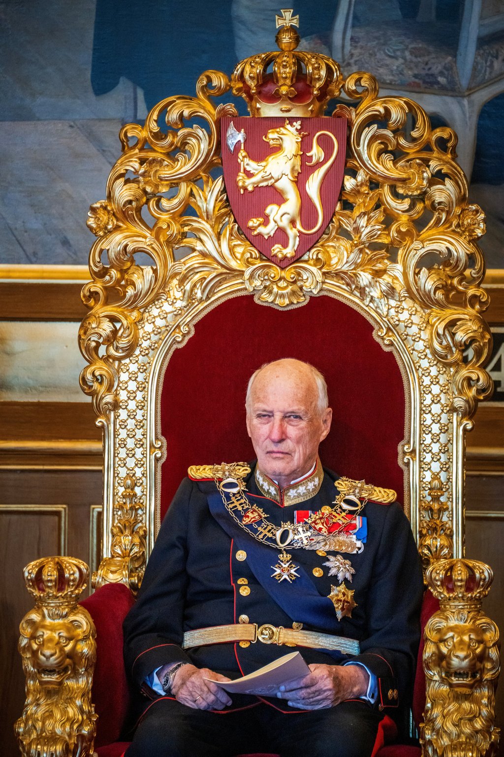 Norway’s King Harald in Oslo in 2024. Photo: NTB / Ole Berg-Rusten via Reuters Norway’s King Harald in Oslo in 2024. Photo: NTB / Ole Berg-Rusten via Reuters