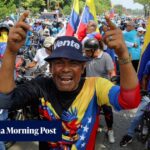 Venezuelans rally to demand opposition leader’s safe return and presidential elections