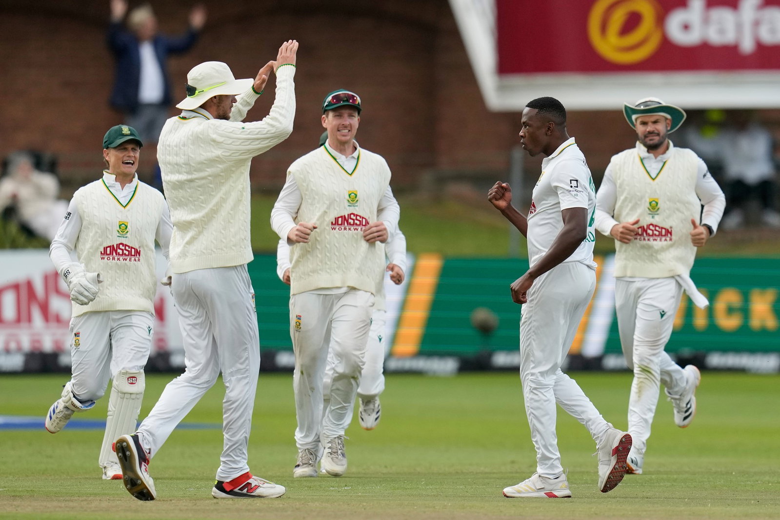South Africa celebrates