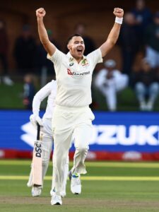 Boland puts Australia in the box seat against South Africa after rain-shortened day