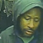 CCTV shows frying pan used to stop train attacker