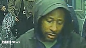 CCTV shows frying pan used to stop train attacker