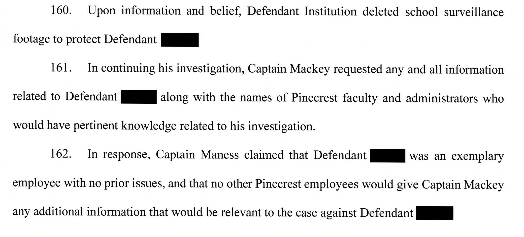Screenshot of Civil Lawsuit