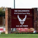 Two men arrested on suspicion of trespass at RAF base in Cambridgeshire