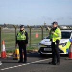 Two men re-arrested on suspicion of assisting Iran intelligence after RAF Fairford incident